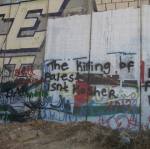 «Matar palestinos no es kosher», dice el&nbsp;graffiti