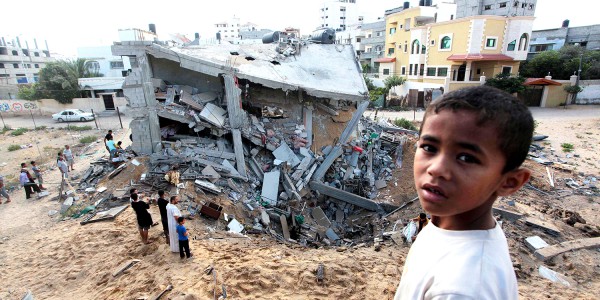 Gaza, julio 2014. Foto:  Getty Images.