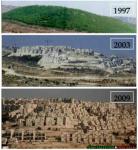 La colonia Har Homa construida en el monte Jabal Abu Ghneim, en tierras de Beit Sahour&nbsp;(BelÃ©n).