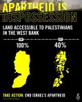 APARTHEID es despojo de tierras de la población&nbsp;palestina.